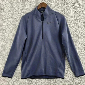 Nike Dri -  fit Mock neck Pullover Shield Sweatshirt Men's S